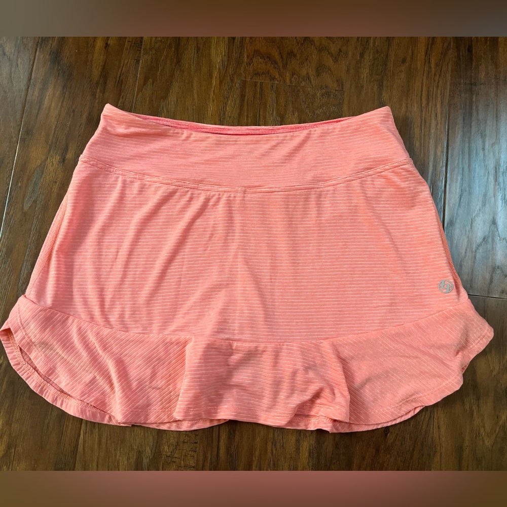 Lija pickleball skirt, Like new, peach color, Small, Tennis, Golf